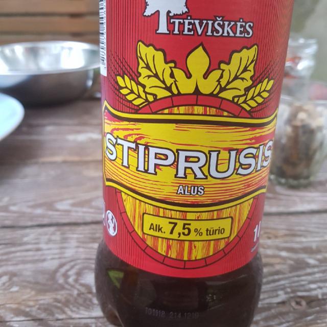 Tėviškės Stiprusis 7.5%, Utenos Alaus (Carlsberg), Lithuania
