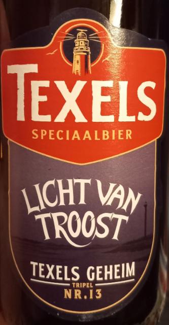 Texels Geheim Nr. 13 - Licht van Troost 9.0%, Texelse Bierbrouwerij (Heineken), Netherlands