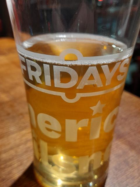 Fridays American Pilsner 4.0%, Shepherd Neame, England