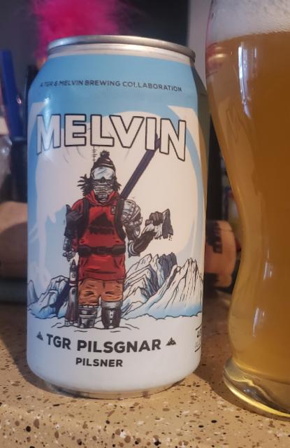 Tgr pilsgnar 4.8%, Melvin Brewing Company (Thai Me Up Restaurant & Brewery), United States