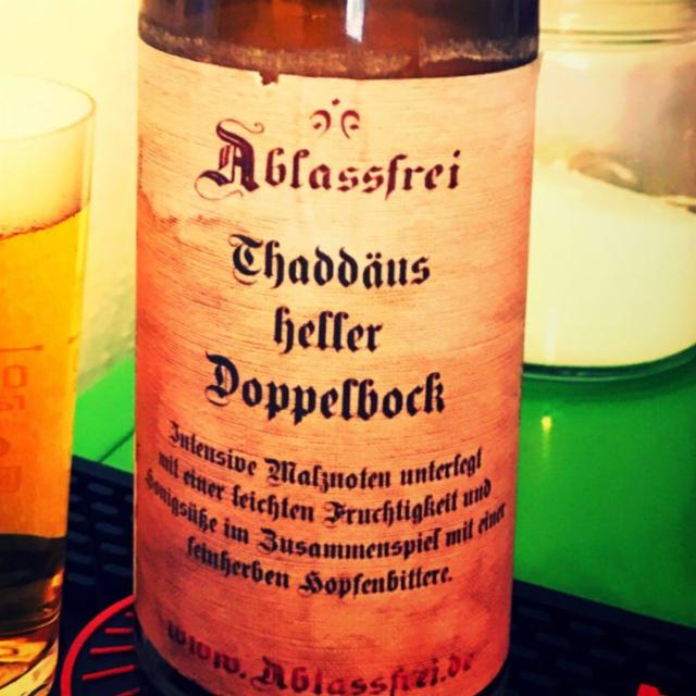 Thaddäus Heller Doppelbock 8.0%, Ablassfrei, Germany