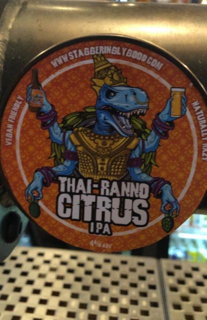 Thai-Ranno Citrus 4.0%, Staggeringly Good Beer, England