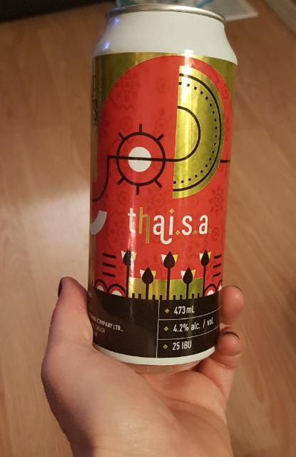 Thai. S. A 4.2%, Half Pints Brewing Co, Canada