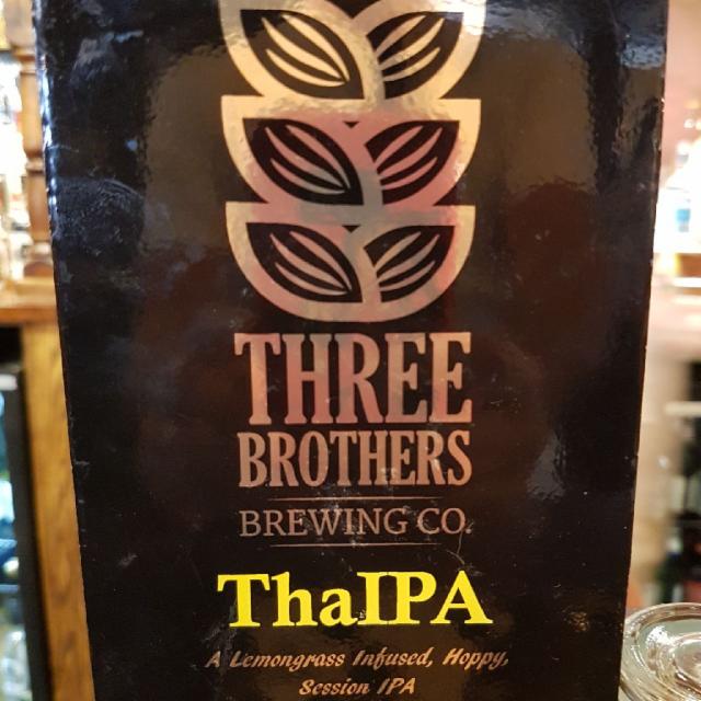 ThaIPA 4.1%, Three Brothers Brewing Co, England