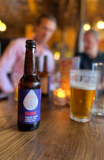 Thank Brew 0.5%, Big Drop Brewing Co., England