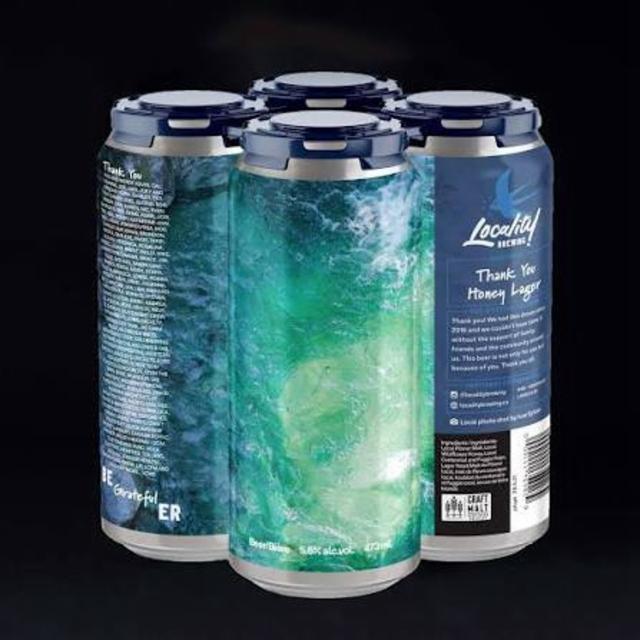Thank You Honey Lager, Locality Brewery