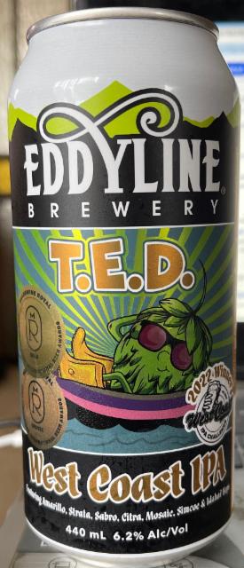 That Eddys Drop 6.2%, Eddyline Brewery - New Zealand, New Zealand