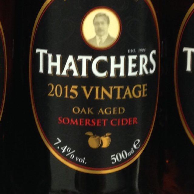 Thatchers 2015 Vintage 7.4%, Thatchers Cider, England