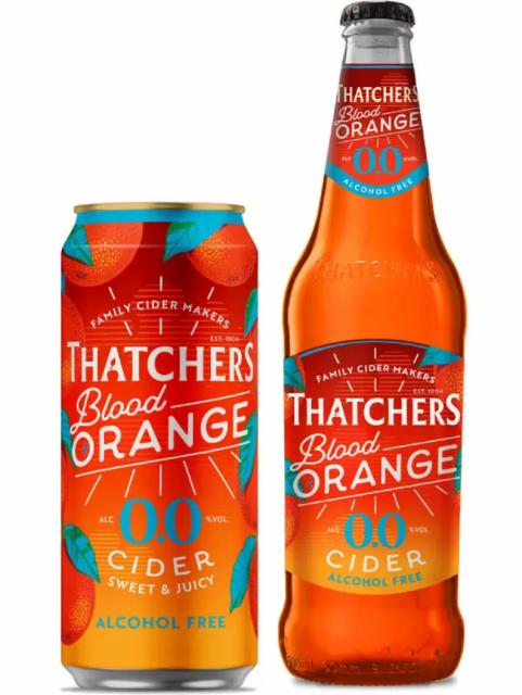 Thatchers Blood Orange Cider 0.0 0.0%, Thatchers Cider, England
