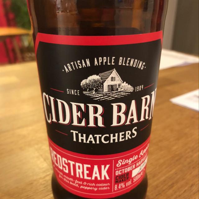 Thatchers Cider Barn - Redstreak 8.4%, Thatchers Cider, England