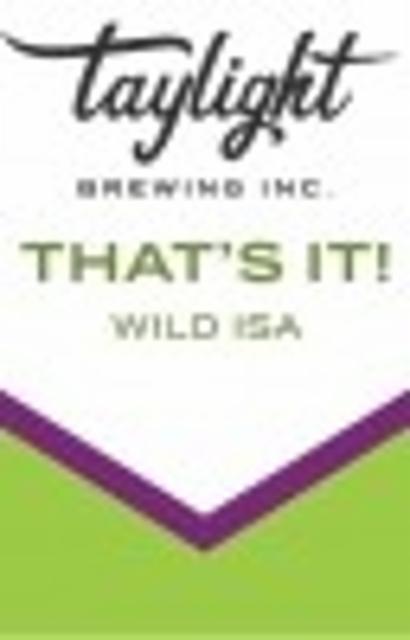 That's It! 4.5%, Taylight, Canada