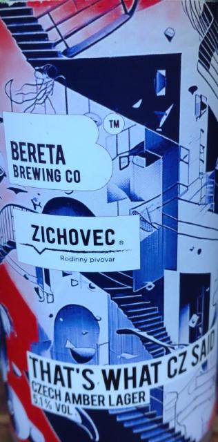 That's What CZ Said 5.1%, Bereta Brewing Co, Romania
