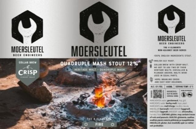 The 4 Elements: Fire 12.0%, Brouwerij De Moersleutel, Netherlands