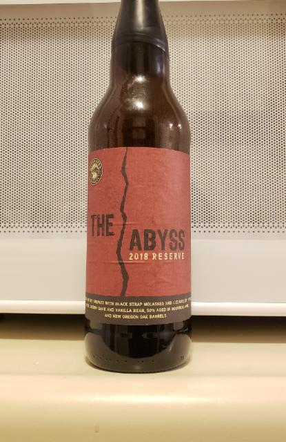 The Abyss (2018) 11.0%, Deschutes Brewery, United States