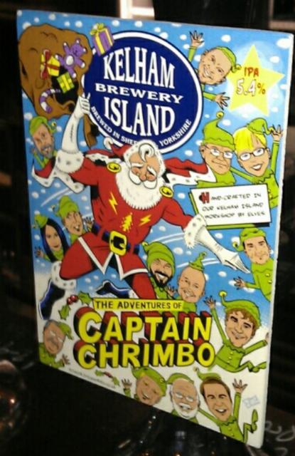 The Adventures Of Captain Chrimbo 5.4%, Kelham Island Brewery, England