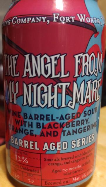 The Angel From My Nightmare 2024 12.0%, Martin House Brewing Company, United States