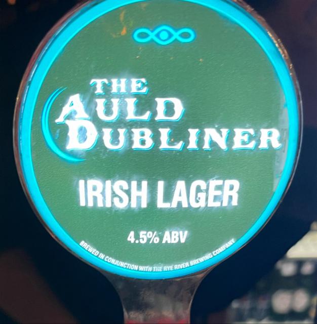 The auld Dubliner 4.5%, Dublin Brewer, Ireland