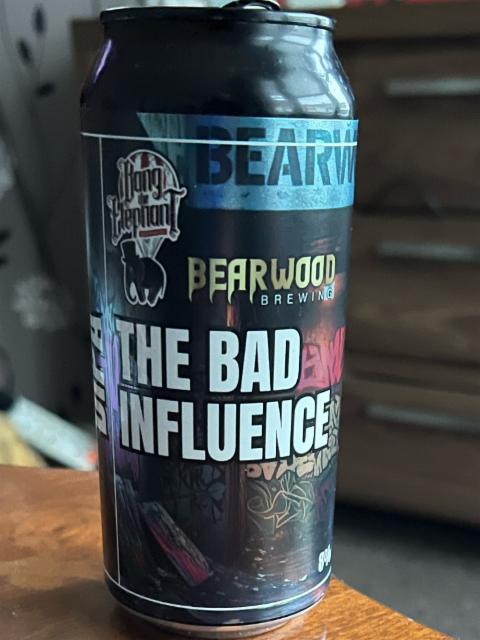 The Bad Influence 8.0%, Bearwood Brewing, England