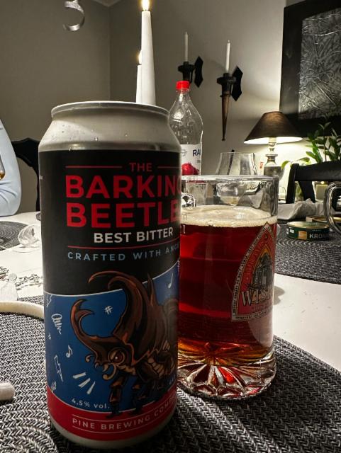 The Barkling Beetles 4.5%, Pine Brewing Company, Sweden