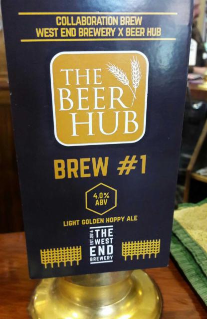 The Beer Hub Brew #1 4.1%, The West End Brewery, England