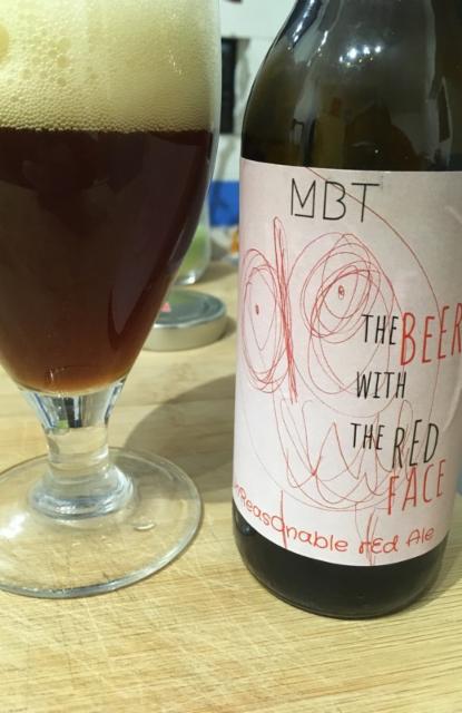 The Beer With The Red Face 6.5%, Microbrasserie De Tours (MBT), France