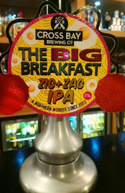 The Big Breakfast Zig + Zag IPA 3.0%, Cross Bay Brewing Co, England