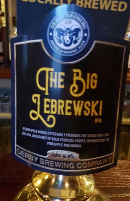 The Big Lebrewski 5.0%, Derby Brewing, England