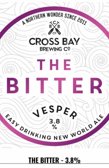 The Bitter - Vesper 3.8%, Cross Bay Brewing Co, England