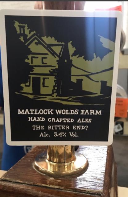 The Bitter End? 3.4%, Matlock Wolds Farm Brewery, England