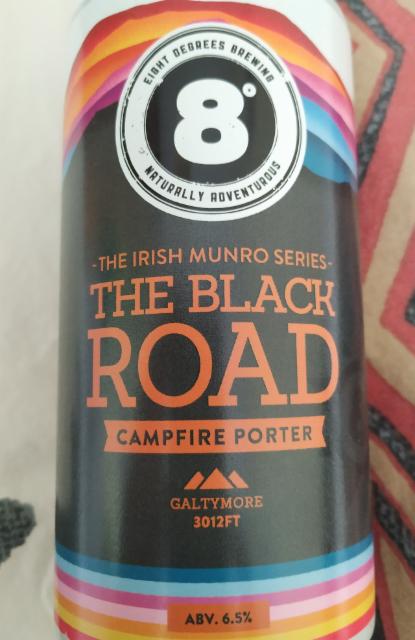 The Black Road 6.5%, Eight Degrees Brewing, Ireland