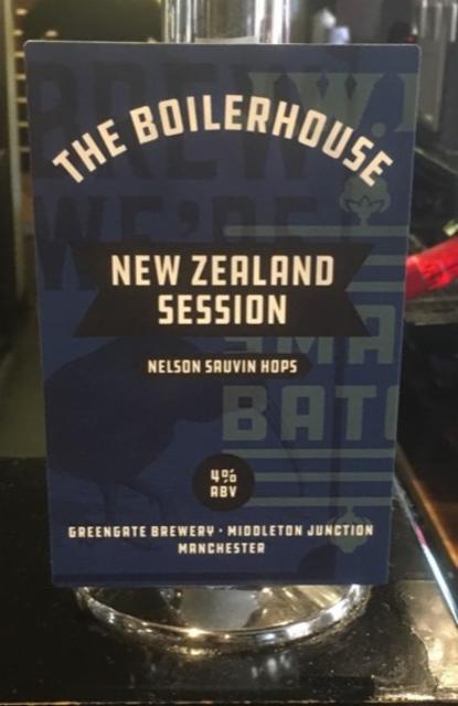 The Boilerhouse New Zealand Session 4.0%, J.W. Lees Brewery, England