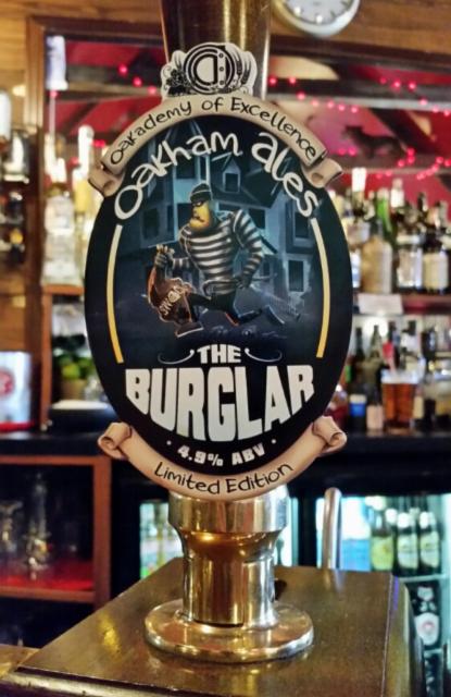 The Burglar 4.9%, Oakham Ales, England