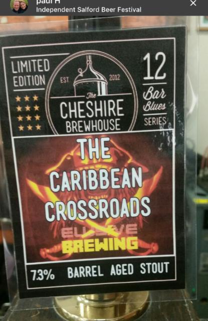 The Caribbean Crossroads 7.3%, The Cheshire Brewhouse, England