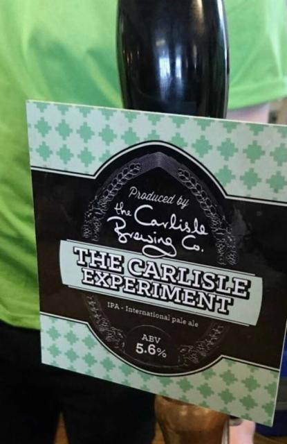 The Carlisle Experiment 5.6%, Carlisle Brewing Company, England