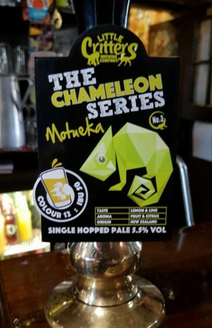 The Chameleon Series: Motueka 5.5%, Little Critters Brewery, England