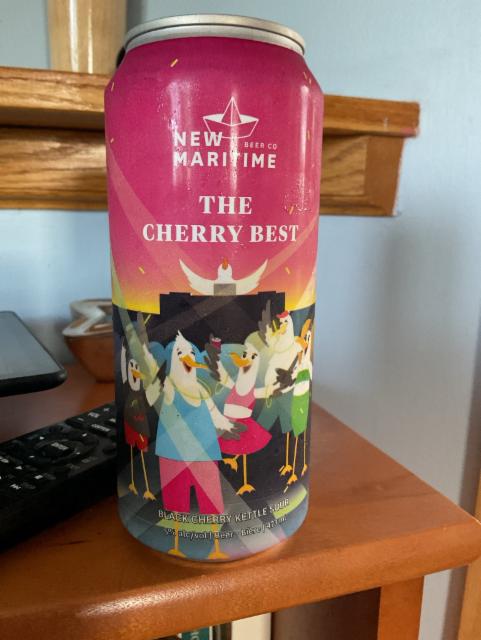 The Cherry Best Black Cherry Kettle Sour, New Maritime Beer Company