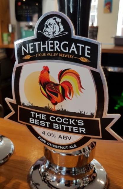 The Cock's Best Bitter 4.0%, Nethergate Brewery, England