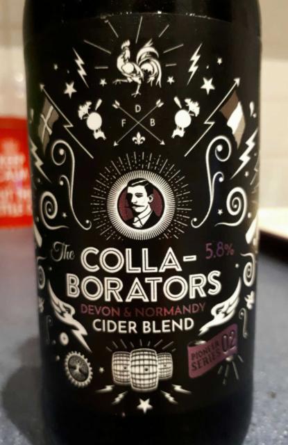 The Collaborators - Devon & Normandy Cider Blend 5.8%, Sandford Orchards, England