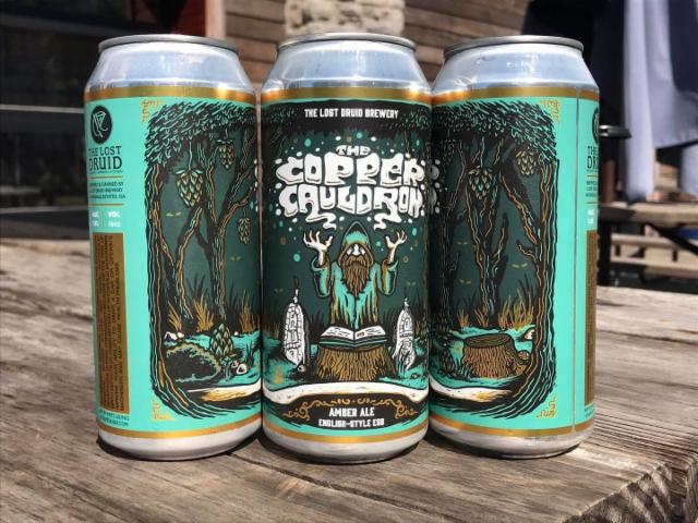 The Copper Cauldron 5.6%, The Lost Druid, United States