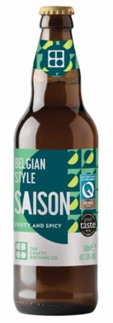 The Crafty Brewing Co. Belgian Style Saison 4.8%, Rye River Brewing Co., Ireland