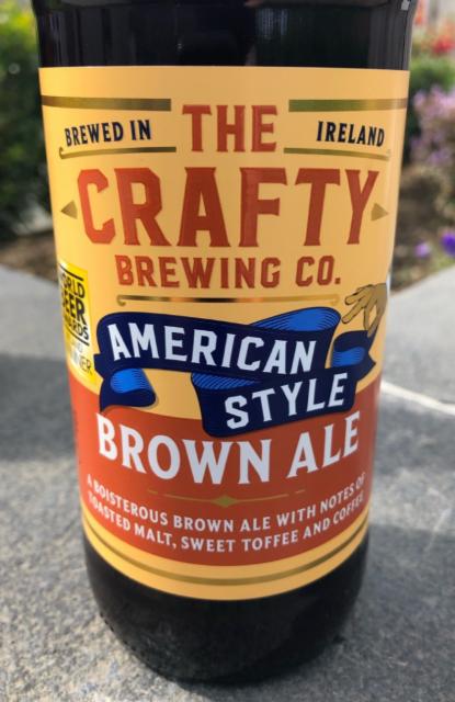 The Crafty Brewing Co. American Style Brown Ale 5.0%, Rye River Brewing Co., Ireland