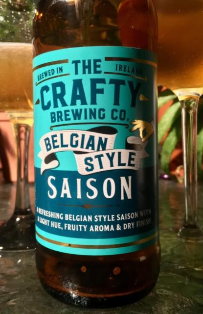 The Crafty Brewing Co. Belgian Style Saison 4.8%, Rye River Brewing Co., Ireland