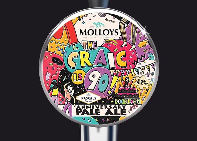 The Craic Is 90 4.2%, Rascals Brewing, Ireland