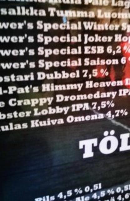 The Crappy Dromedary IPA 6.5%, Saimaa Brewing Company, Finland