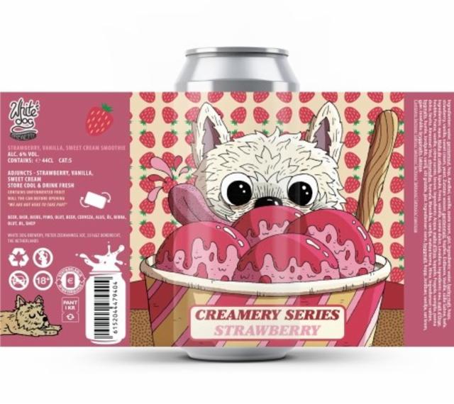 THE CREAMERY - STRAWBERRY 6.0%, White Dog Brewery, United States