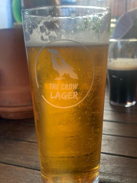 The Crow Lager 4.2%, Innis & Gunn, Scotland