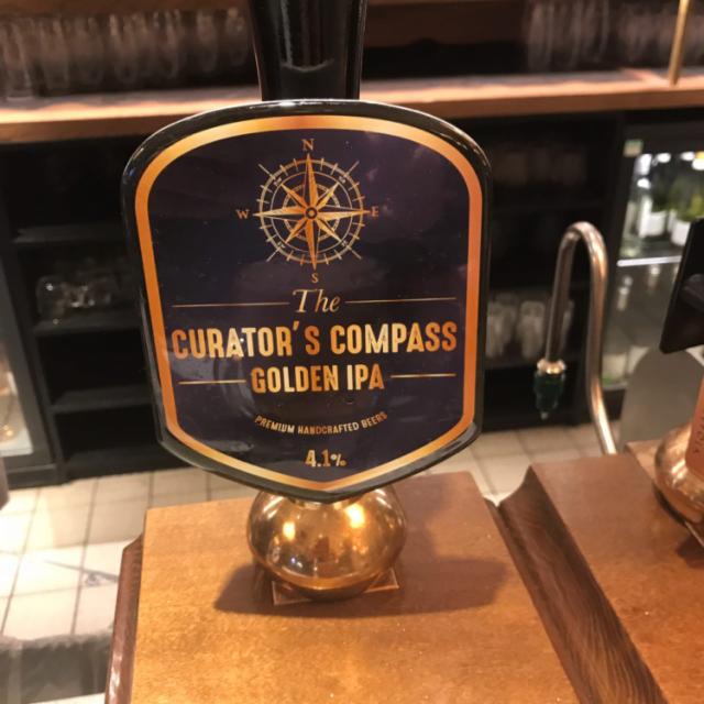The Curators Compass Golden IPA 4.1%, Greene King, England