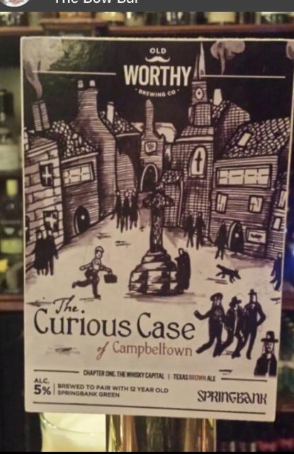 The Curious Case Of Campbeltown 5.0%, Old Worthy Brewing Company Ltd, Scotland