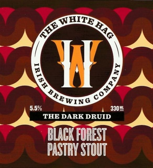 The Dark Druid - Black Forest Pastry Stout 5.5%, The White Hag Brewing Company, Ireland