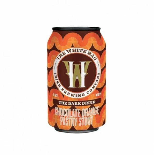 The Dark Druid - Chocolate Orange Pastry Stout 5.5%, The White Hag Brewing Company, Ireland